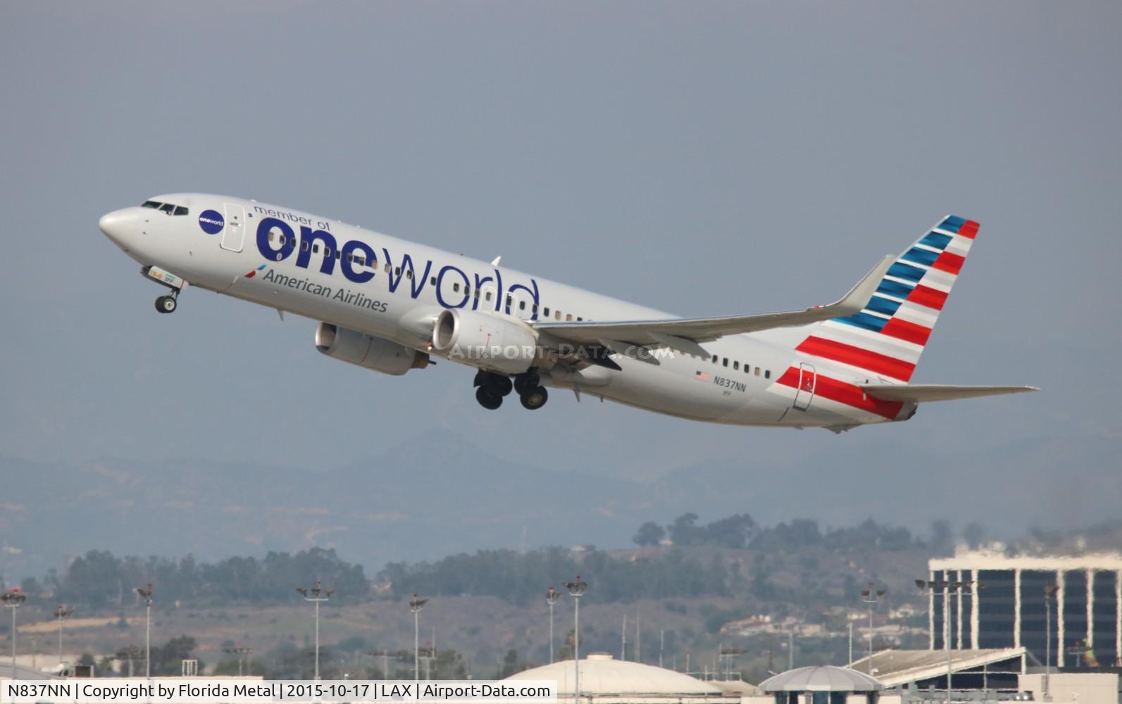 N837NN, 2010 Boeing 737-823 C/N 30908, American One World