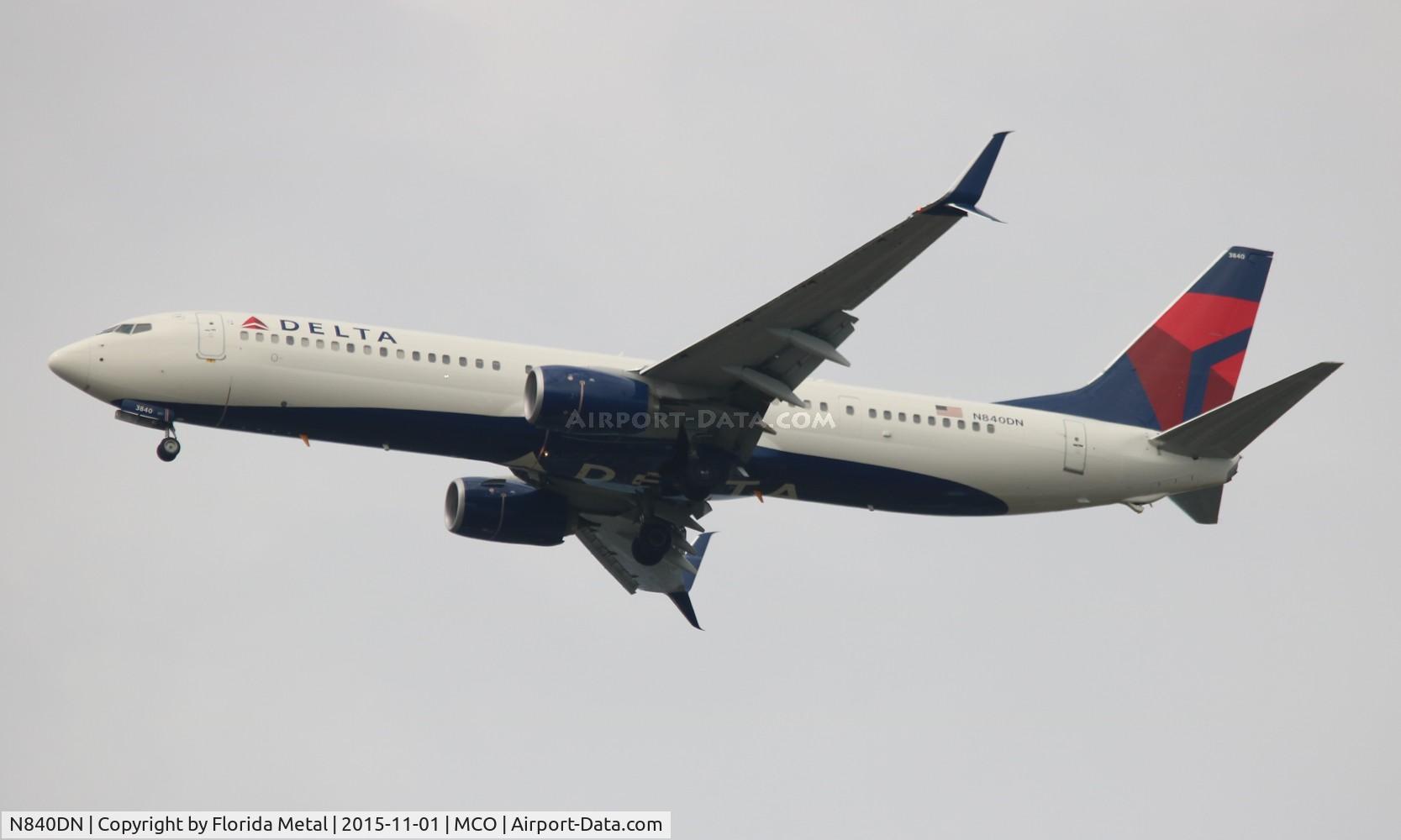 N840DN, 2015 Boeing 737-932/ER C/N 31951, Delta