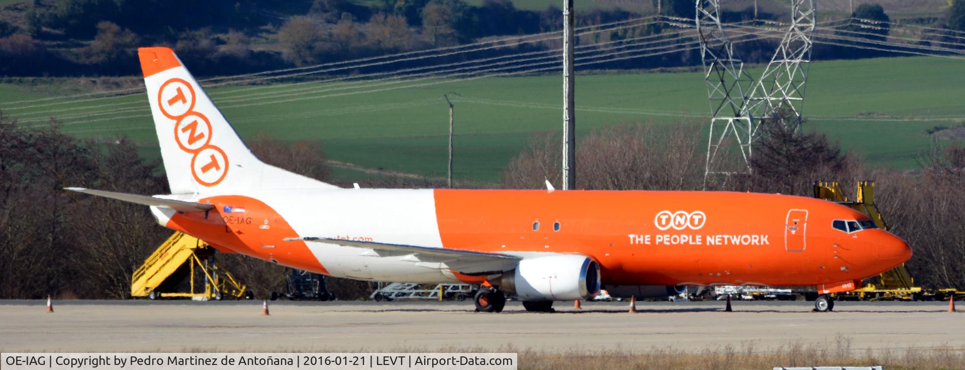 OE-IAG, 1992 Boeing 737-4Q8 (SF) C/N 25168, Foronda - Vitoria-Gasteiz - España