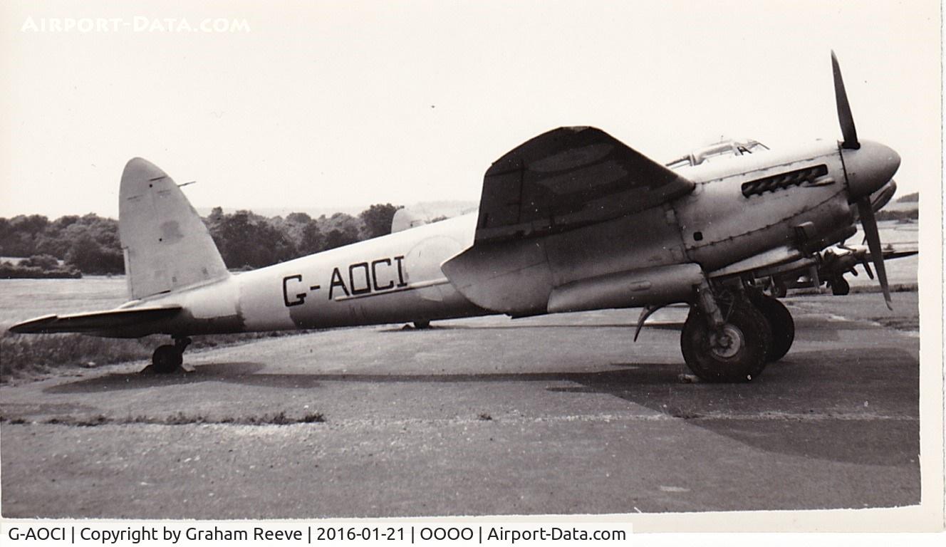 G-AOCI, De Havilland DH.98 Mosquito PR.16 C/N NS639, Recently discovered picture.