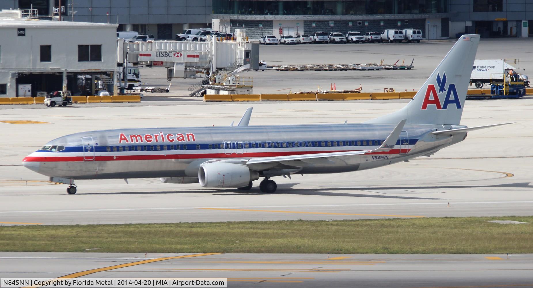 N845NN, 2010 Boeing 737-823 C/N 40579, American