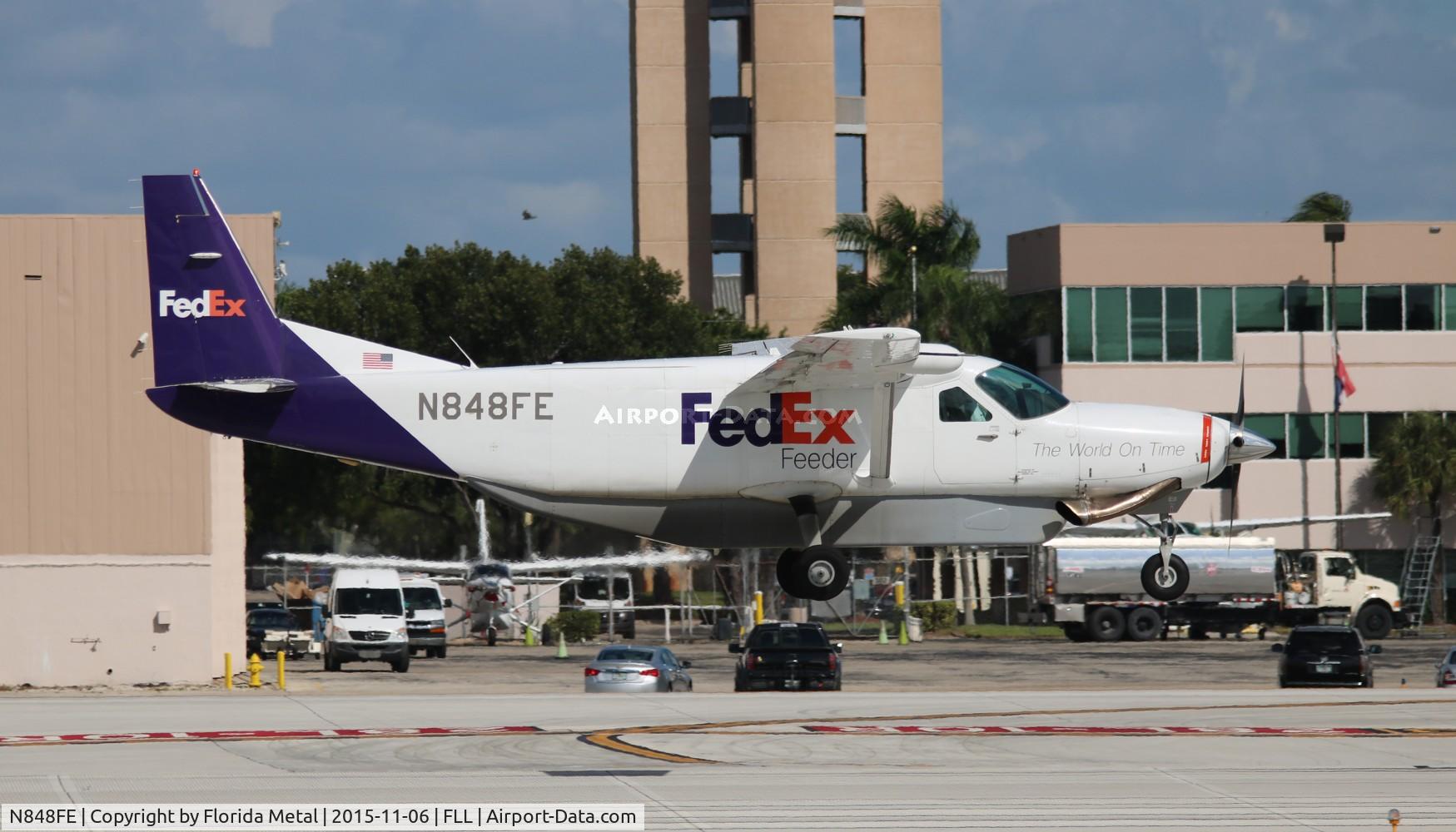 N848FE, 1989 Cessna 208B Super Cargomaster C/N 208B0158, Fed Ex