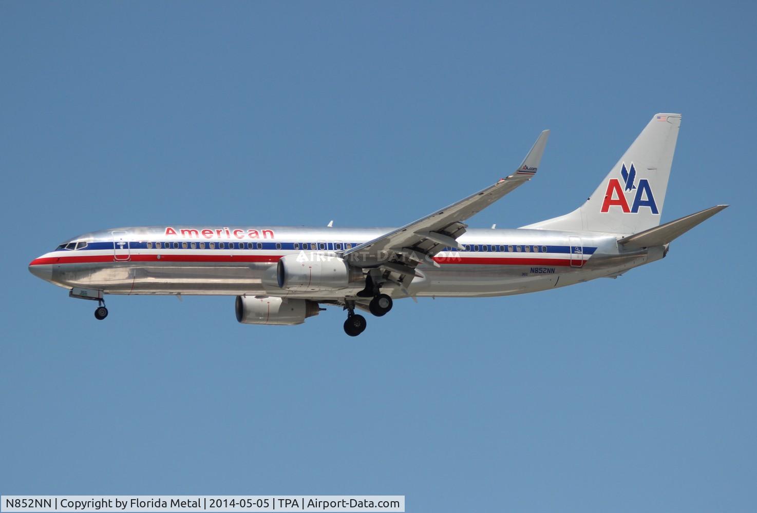 N852NN, 2010 Boeing 737-823 C/N 40581, American