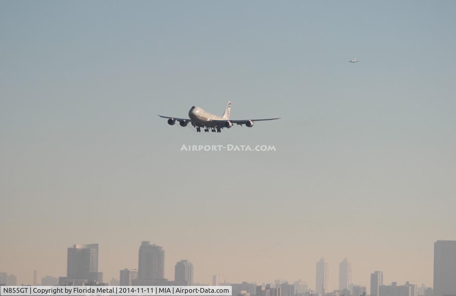 N855GT, 2013 Boeing 747-87UF C/N 37567, Etihad Cargo