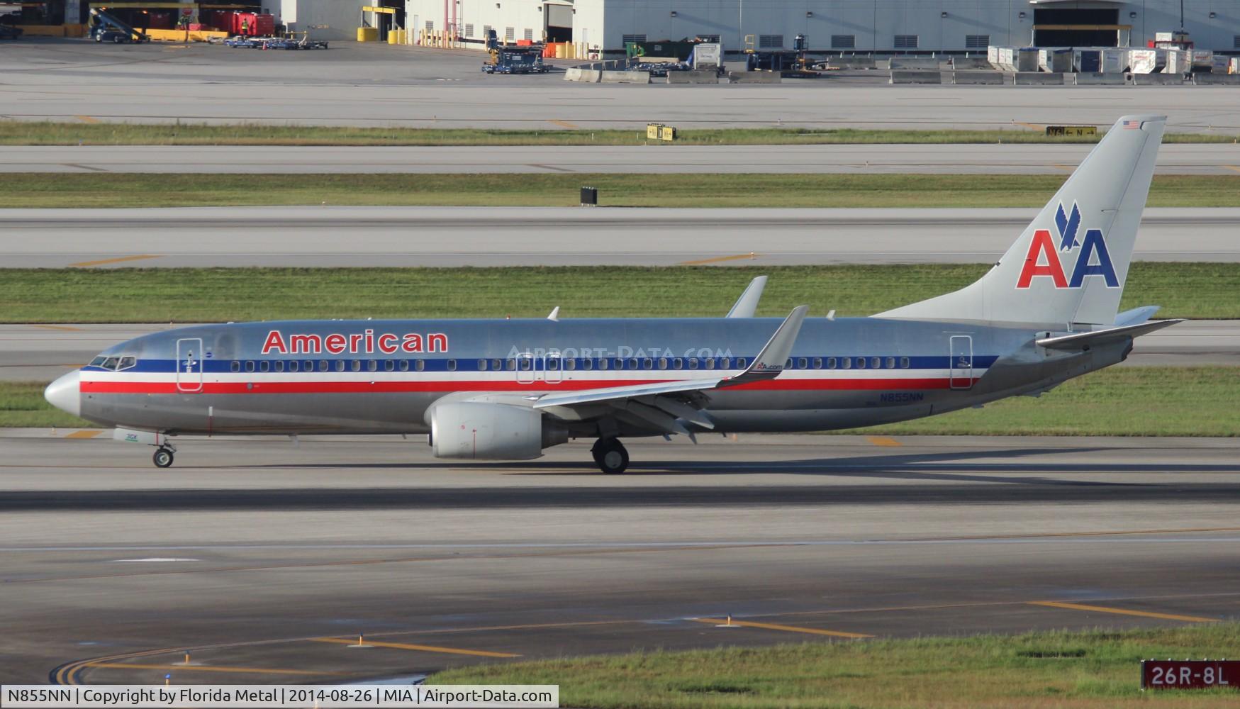 N855NN, 2010 Boeing 737-823 C/N 40582, American