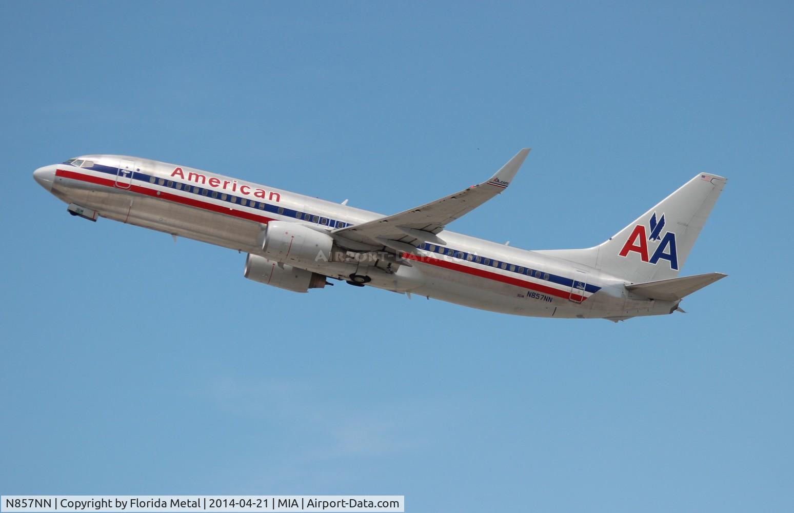 N857NN, 2010 Boeing 737-823 C/N 30907, American