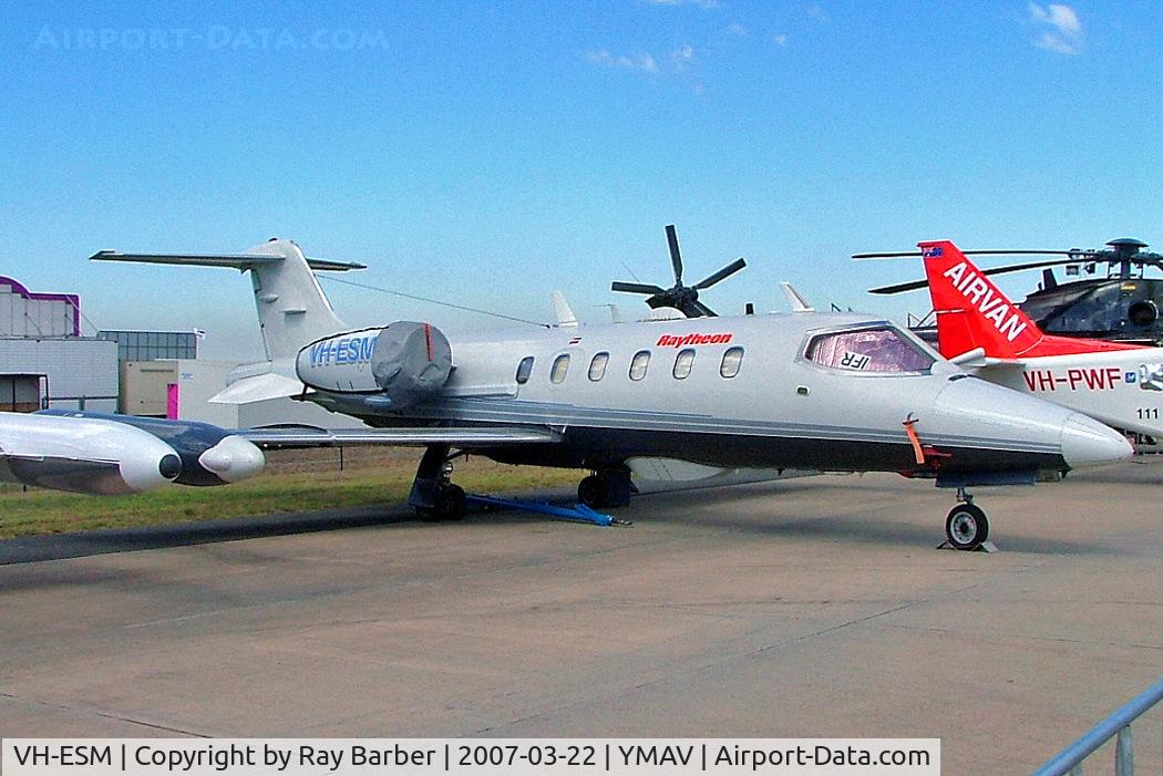 VH-ESM, 1986 Gates Learjet 35A C/N 611, Learjet 35A [35A-611] Avalon~VH 22/03/2007