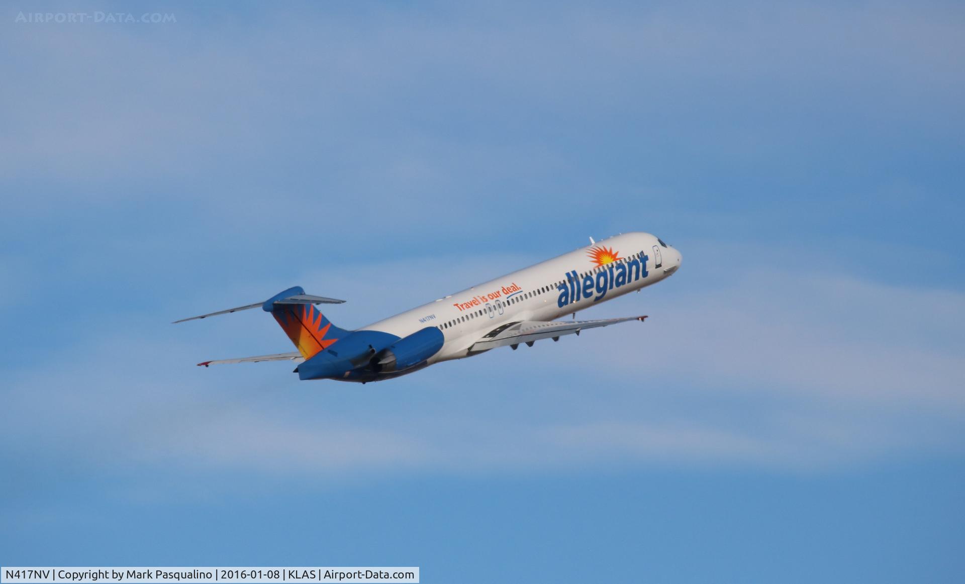 N417NV, 1992 McDonnell Douglas MD-83 (DC-9-83) C/N 53347, MD-83