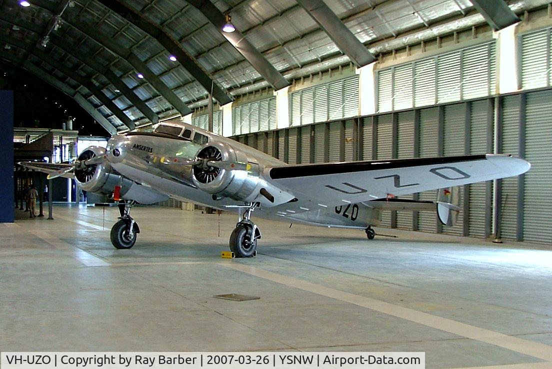 VH-UZO, Lockheed 10A Electra C/N 1107, Lockheed L-10A Electra [1107] Nowra~VH 26/03/2007