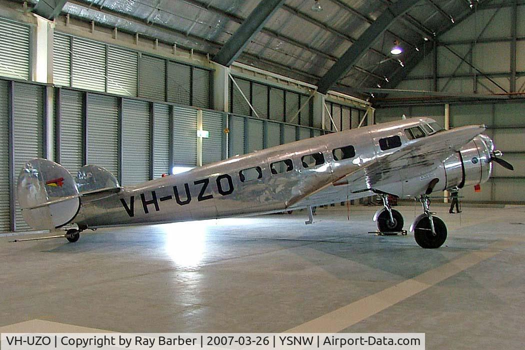 VH-UZO, Lockheed 10A Electra C/N 1107, Lockheed L-10A Electra [1107] Nowra~VH 26/03/2007