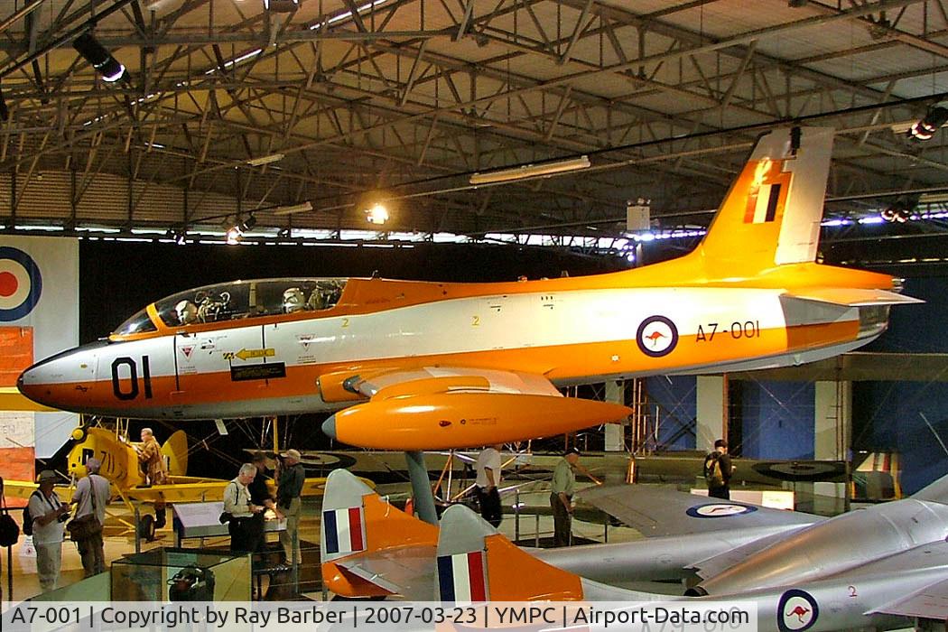 A7-001, Aermacchi MB-326H C/N 6351/120, Aermacchi MB-326H/ Commonwealth CA.30 [6351] RAAF Williams/Point Cook~VH 23/03/2007
