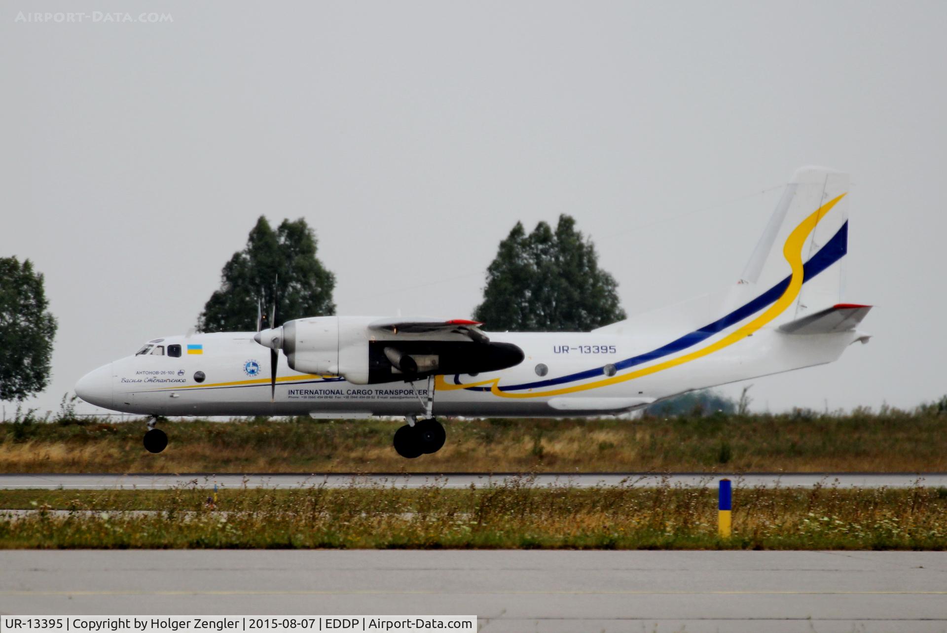 UR-13395, 1975 Antonov An-26 C/N 47302605, Never seen before and now on way down to LEJ...