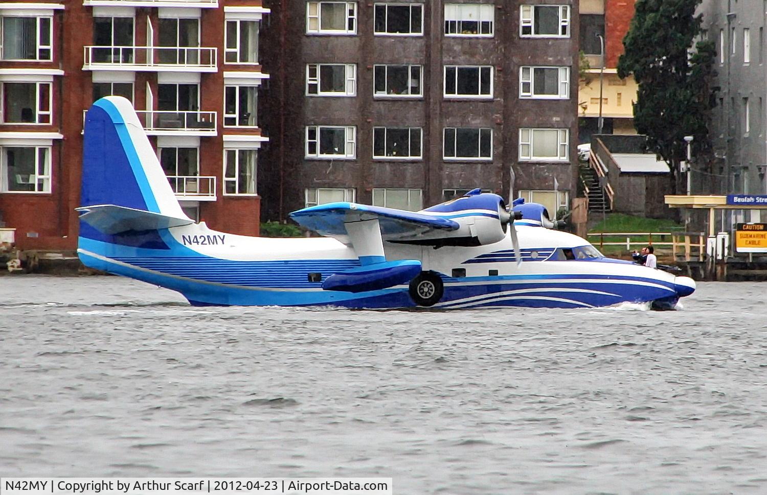N42MY, 1981 Grumman G-111 (UF-2) Albatross C/N G-464, Sydney Harbour NSW 2012