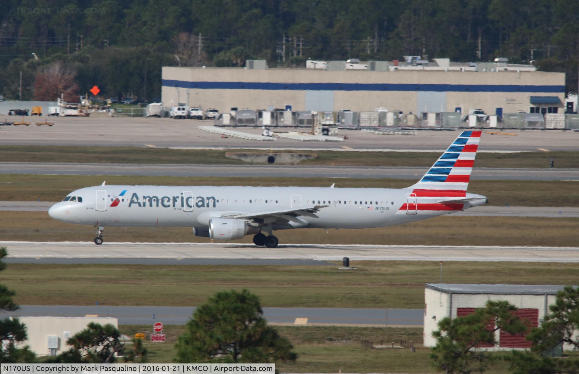 N170US, 2001 Airbus A321-211 C/N 1462, Airbus A321