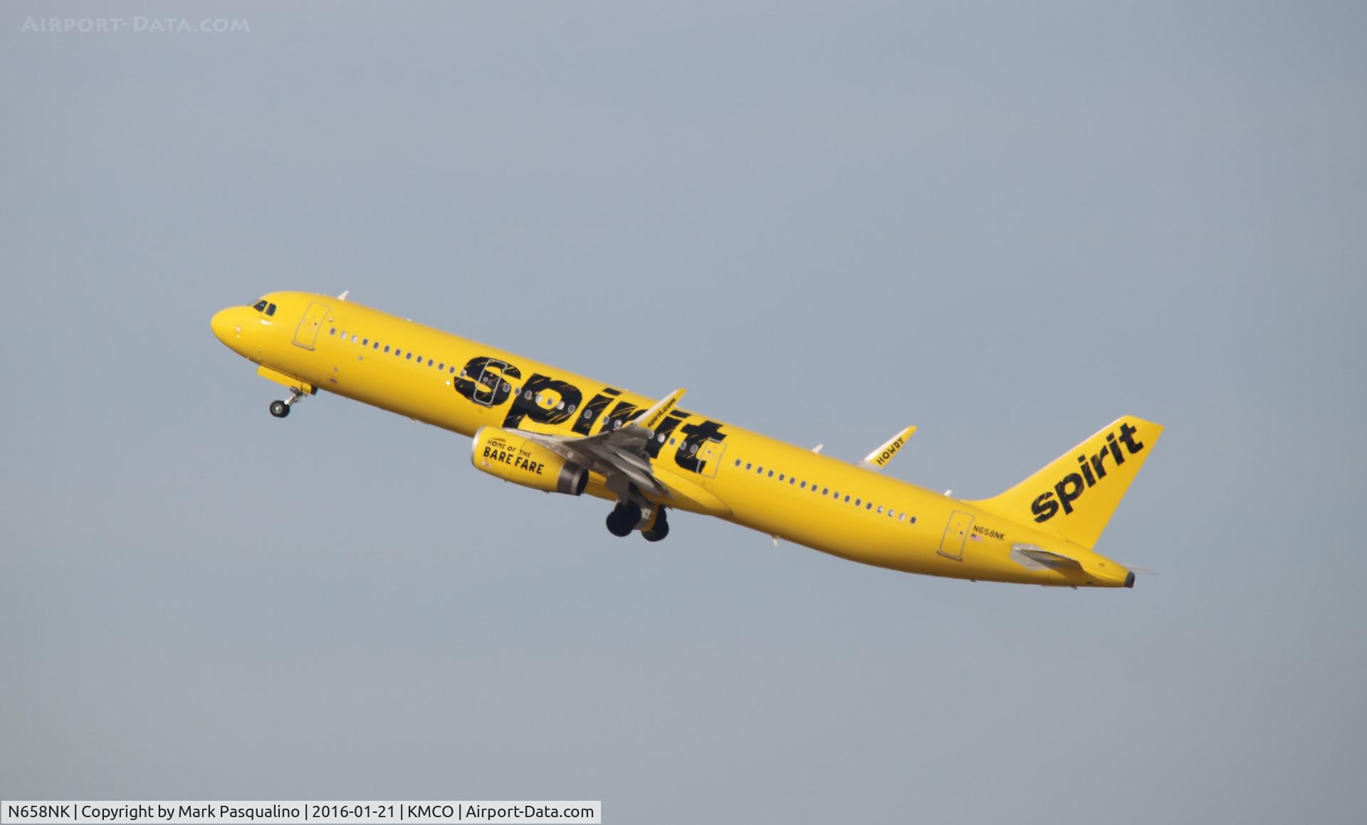 N658NK, 2015 Airbus A321-231 C/N 6736, Airbus A321