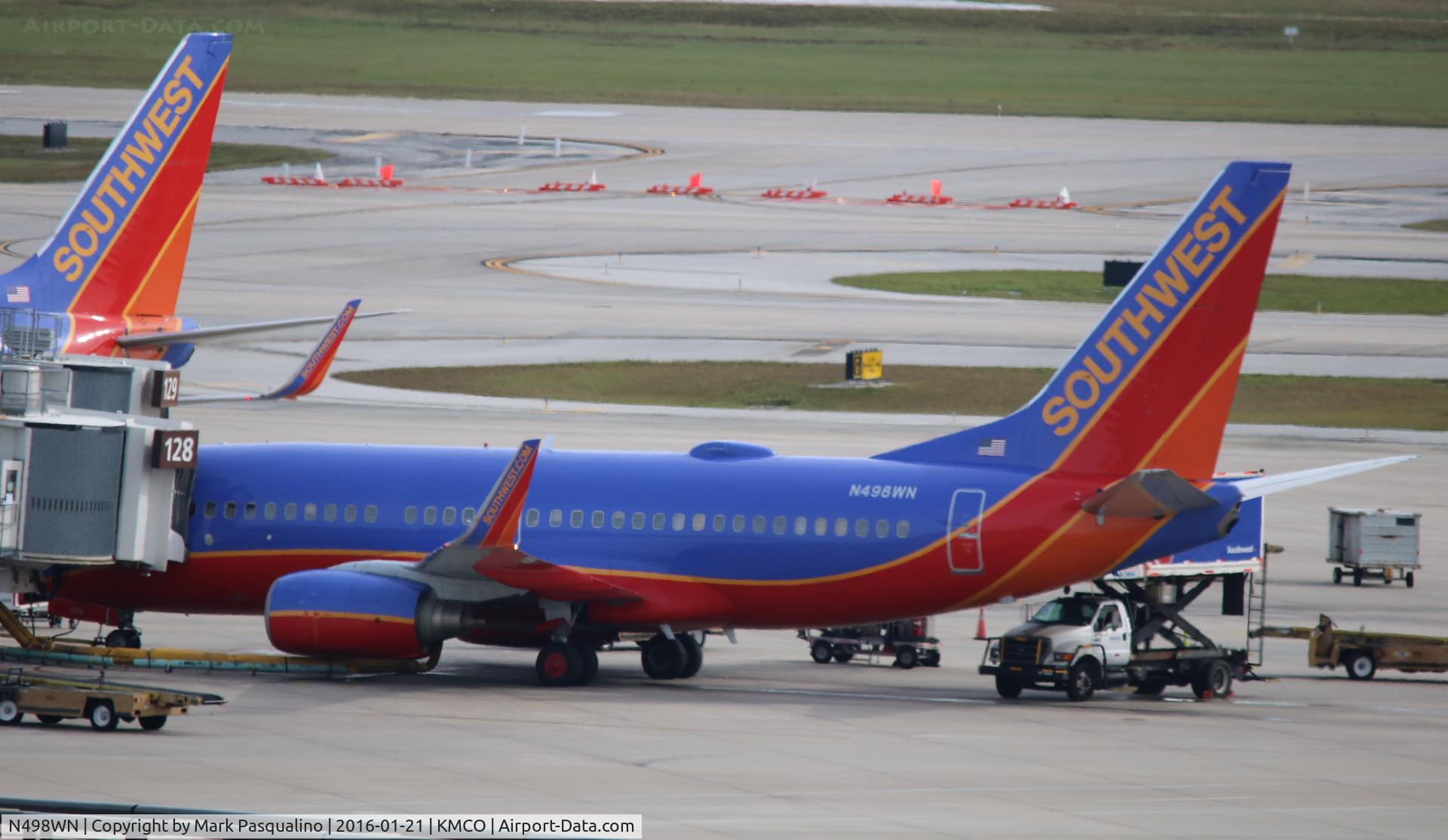 N498WN, 2005 Boeing 737-7H4 C/N 32480, Boeing 737-700