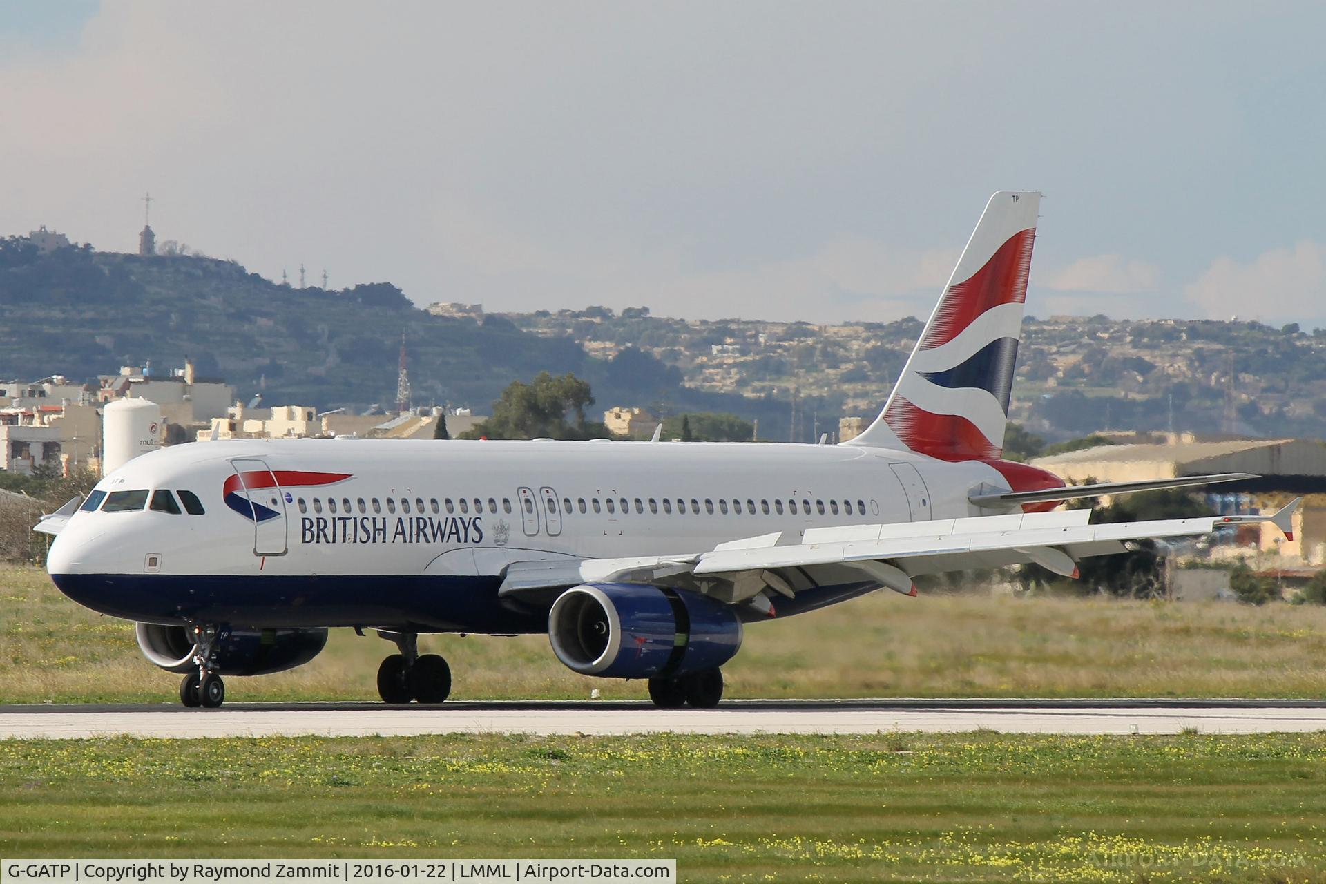 G-GATP, 2002 Airbus A320-232 C/N 1804, A320 G-GATP British Airways