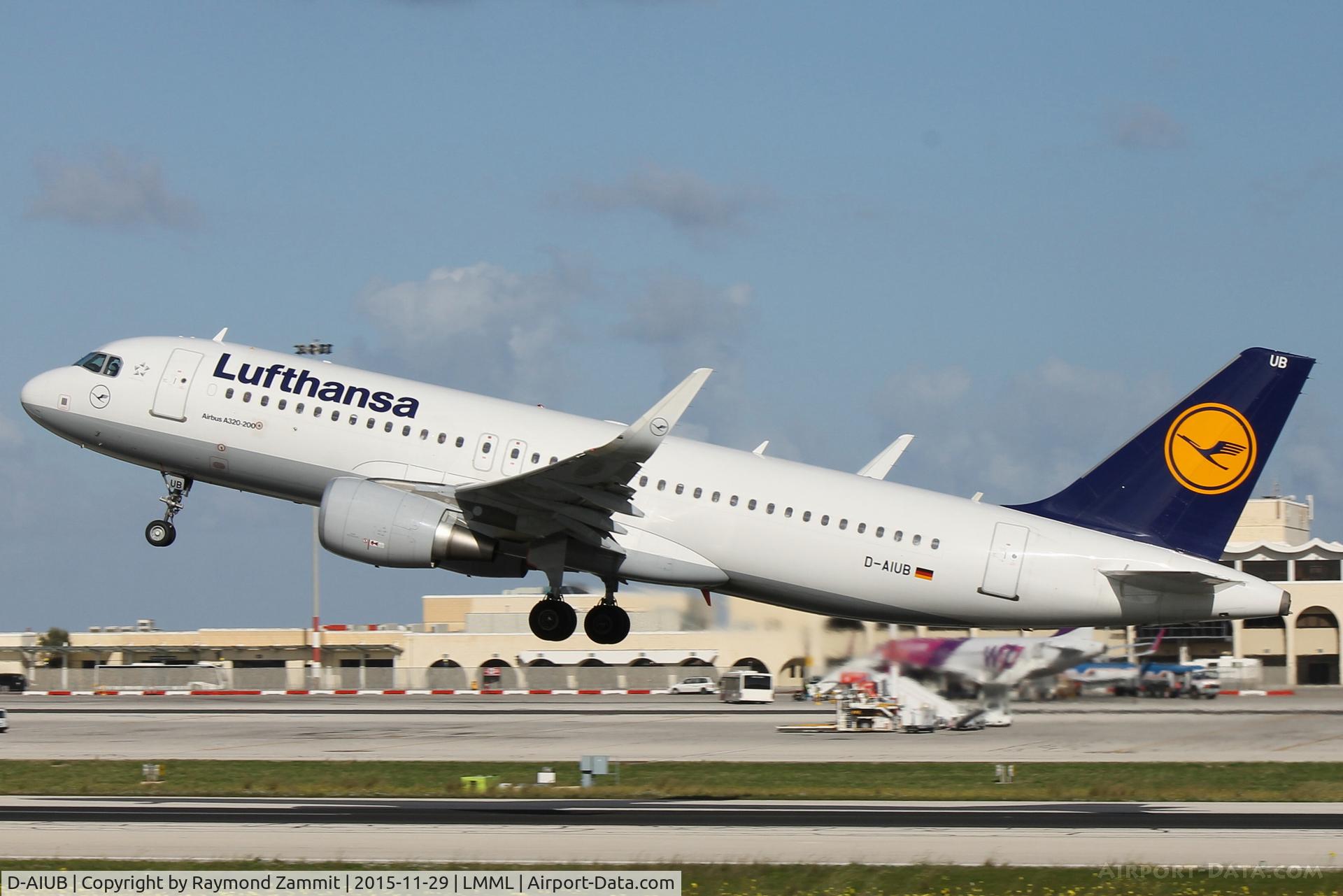 D-AIUB, 2014 Airbus A320-214 C/N 5972, A320 D-AIUB Lufthansa