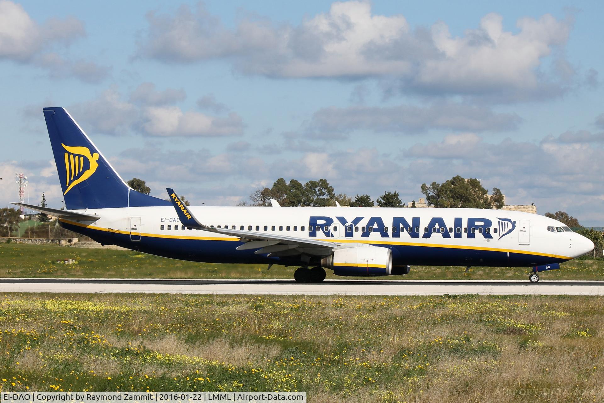 EI-DAO, 2003 Boeing 737-8AS C/N 33550, B737-800 EI-DAO Ryanair