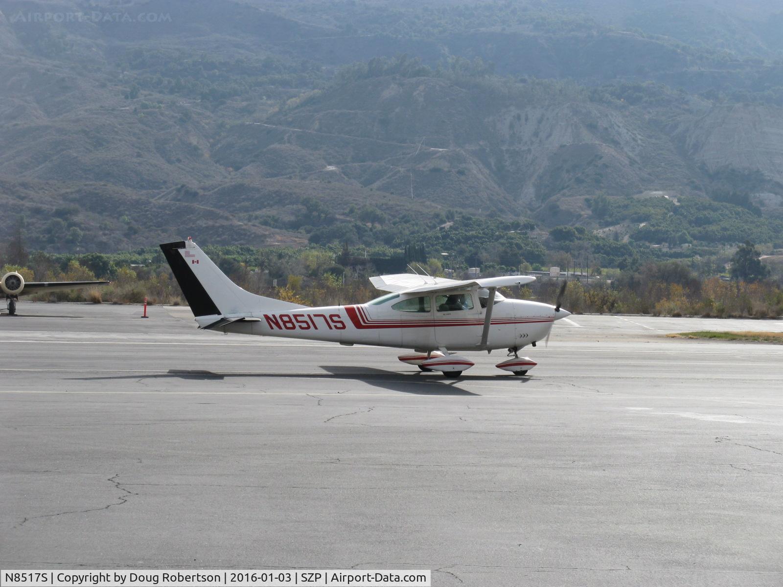 N8517S, 1965 Cessna 182H Skylane C/N 18256617, 1965 Cessna 182H SKYLANE, Continental O-470 230 Hp, taxi