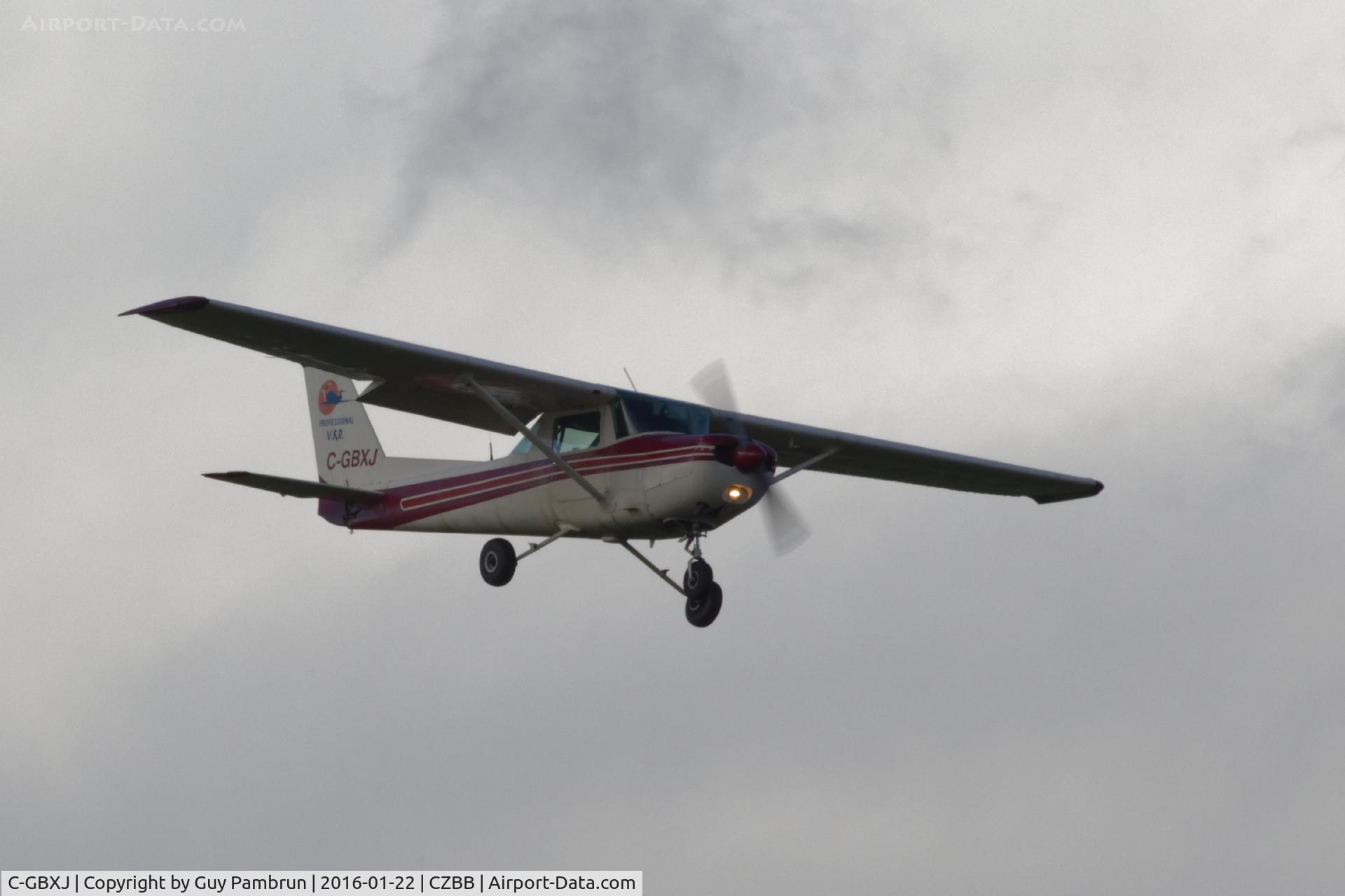 C-GBXJ, 1979 Cessna 152 C/N 15283949, Landing