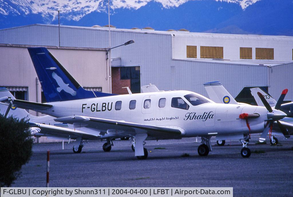 F-GLBU, Socata TBM-700 C/N 217, Parked at SOCATA house...
