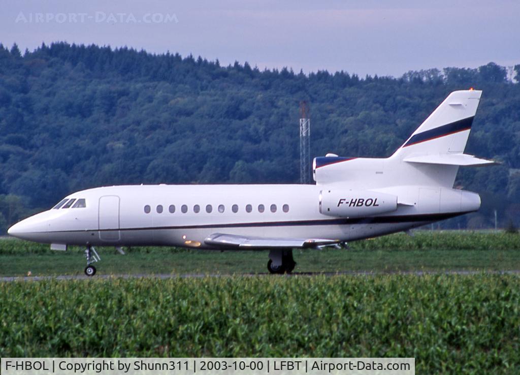 F-HBOL, 2002 Dassault Falcon 900EX C/N 107, Taxiing to the Terminal after landing...
