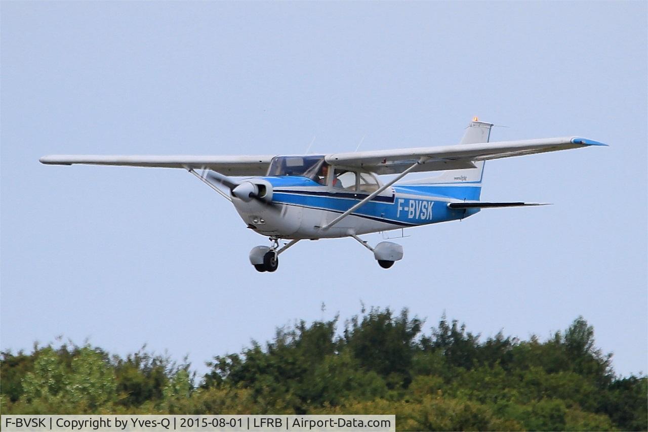 F-BVSK, Reims FR172J Rocket C/N 0511, Reims FR172J Rocket, Short approach rwy 25L, Brest-Bretagne Airport (LFRB-BES)