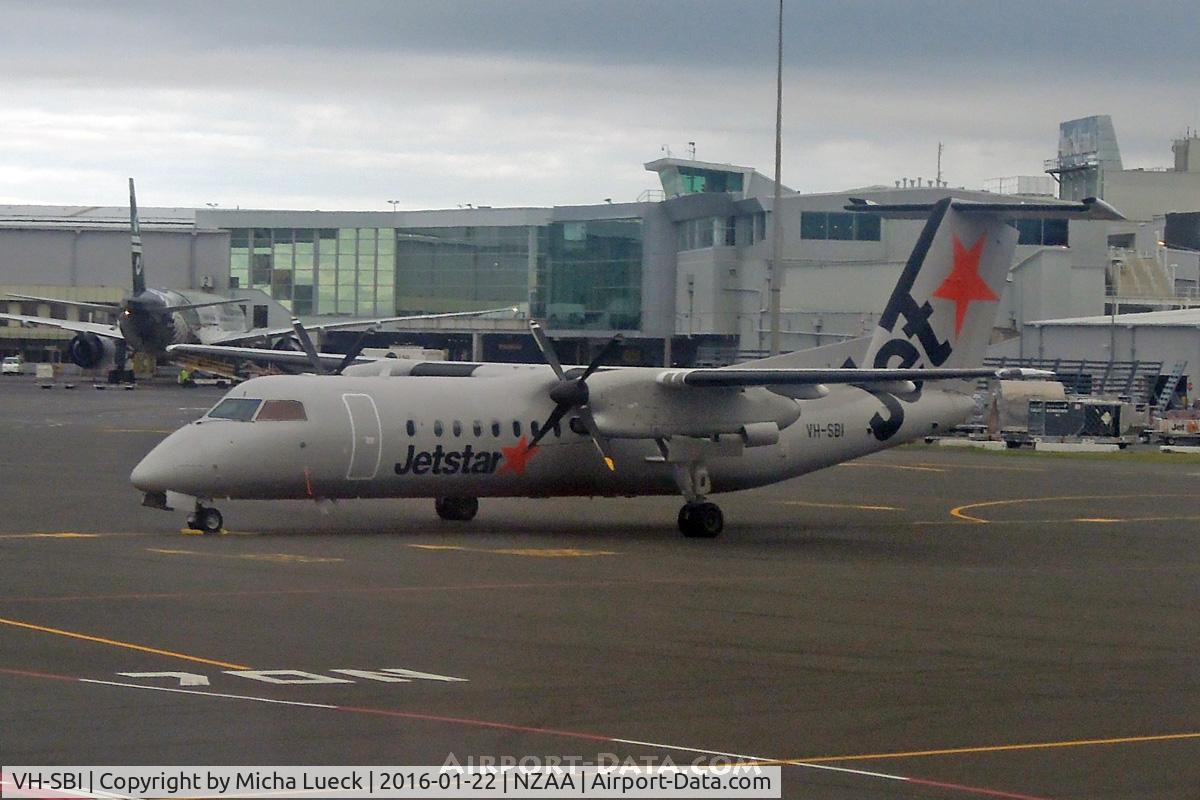 VH-SBI, 2004 De Havilland Canada DHC-8-315Q Dash 8 C/N 605, Ex-Qantas Link, now flying domestic services in New Zealand for Jetstar