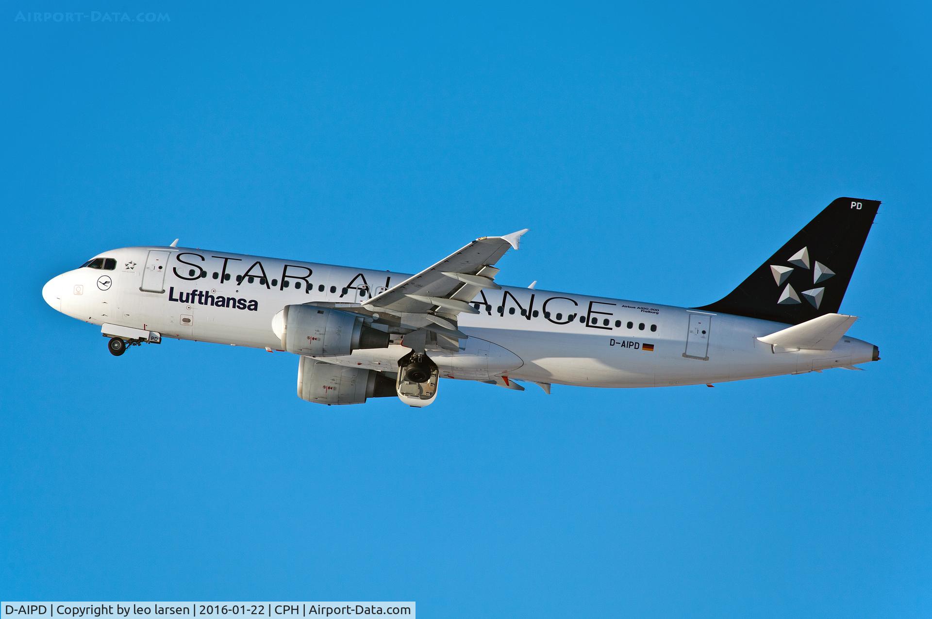 D-AIPD, 1989 Airbus A320-211 C/N 0072, Copenhagen 22.1.16