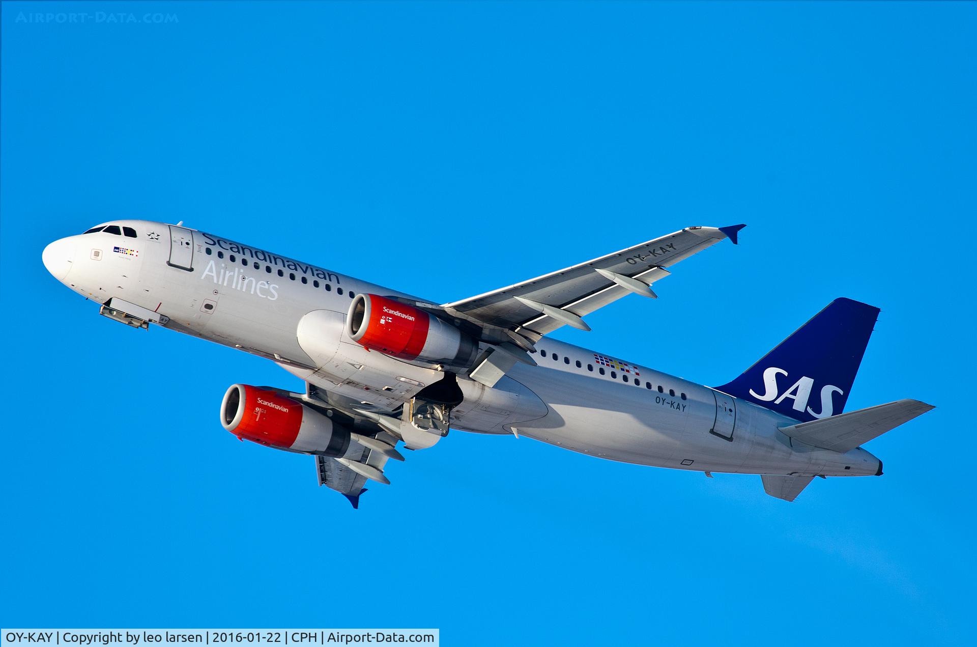 OY-KAY, 2006 Airbus A320-232 C/N 2856, Copenhagen 22.1.16