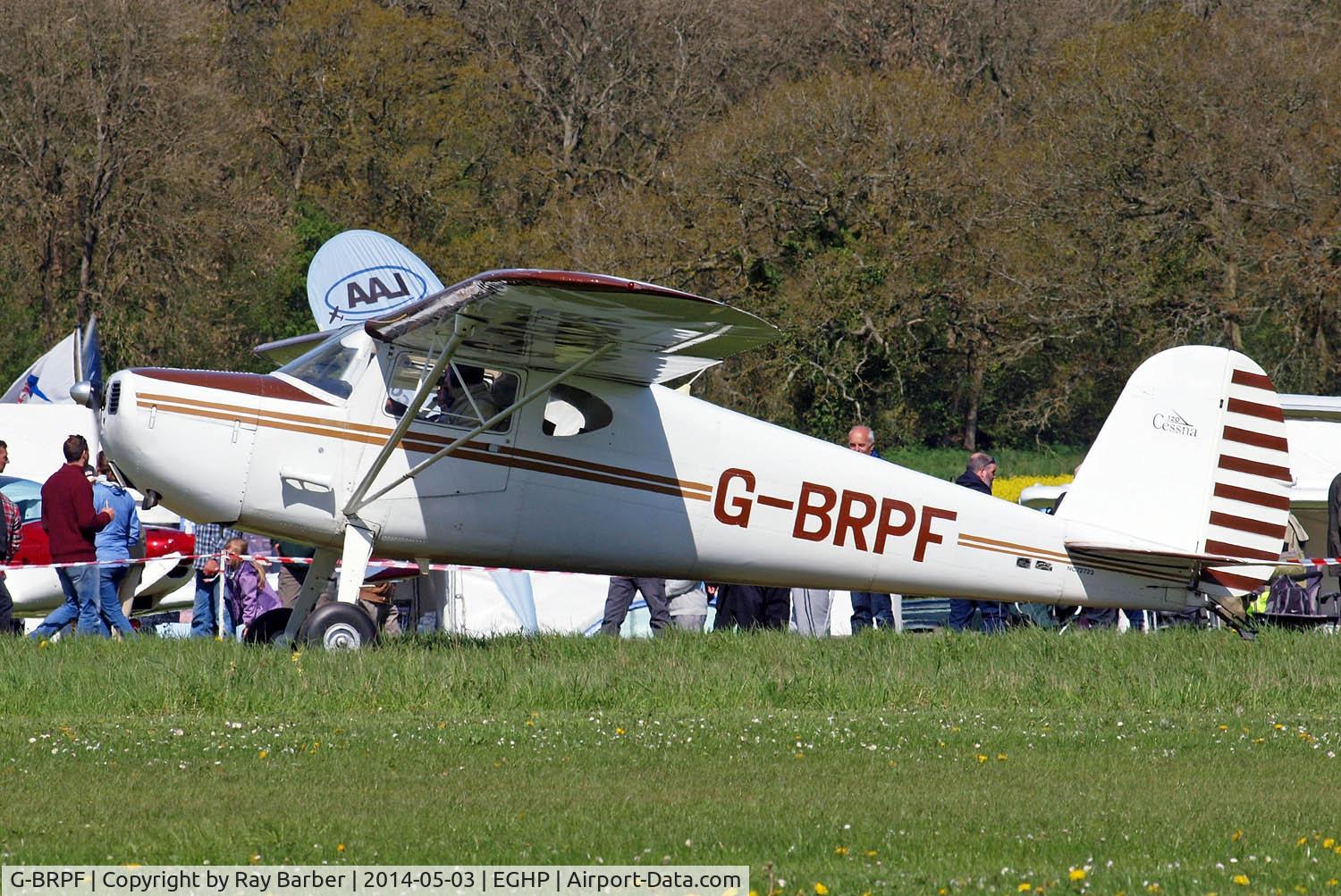G-BRPF, 1946 Cessna 120 C/N 9902, Cessna 120 [9902] Popham~G 03/05/2014