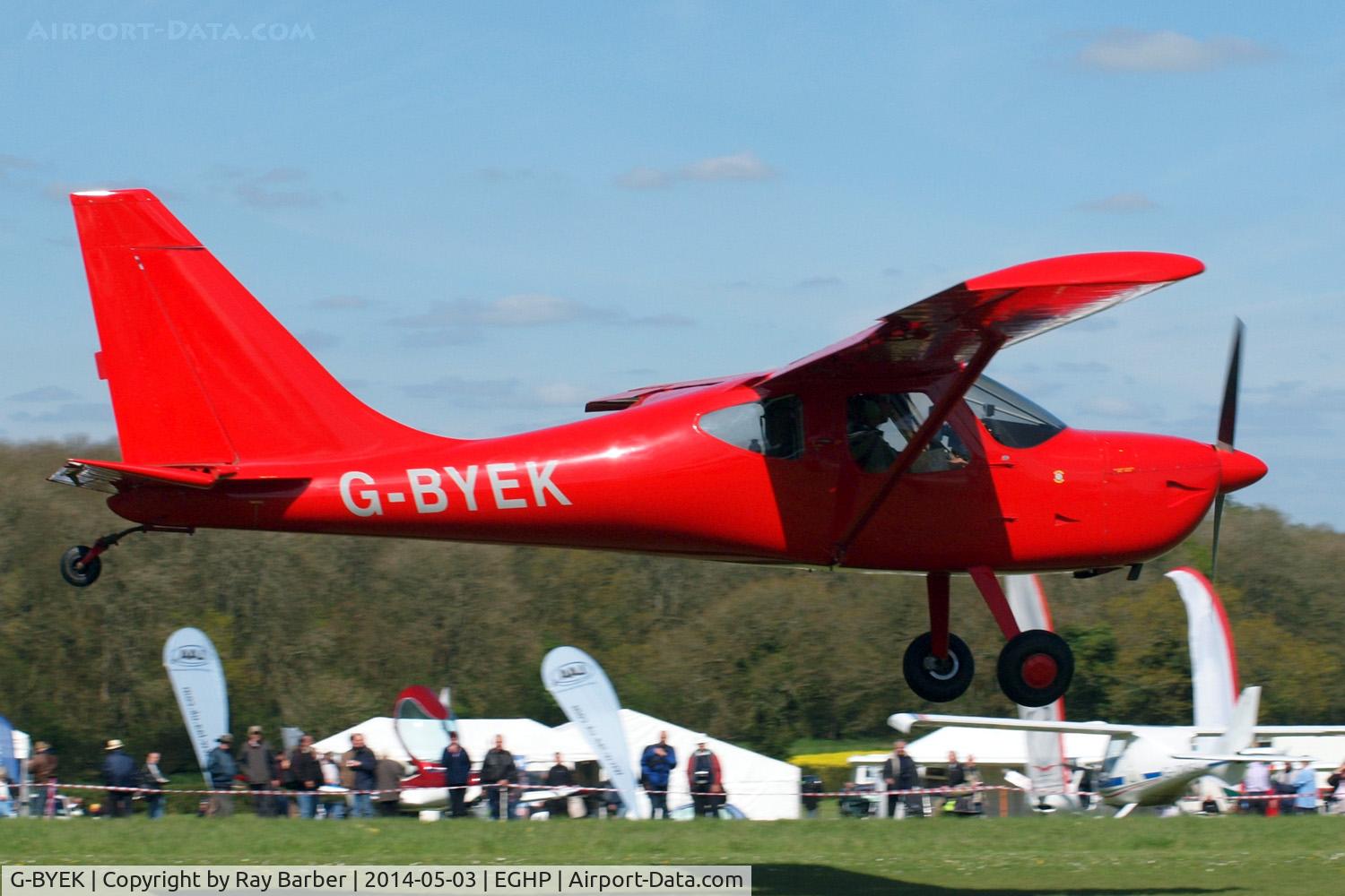 G-BYEK, 2000 Stoddard-Hamilton GlaStar GS-1 C/N PFA 295-13087, Stoddard Hamilton Glastar [PFA 295-13087] Popham~G 03/05/2014