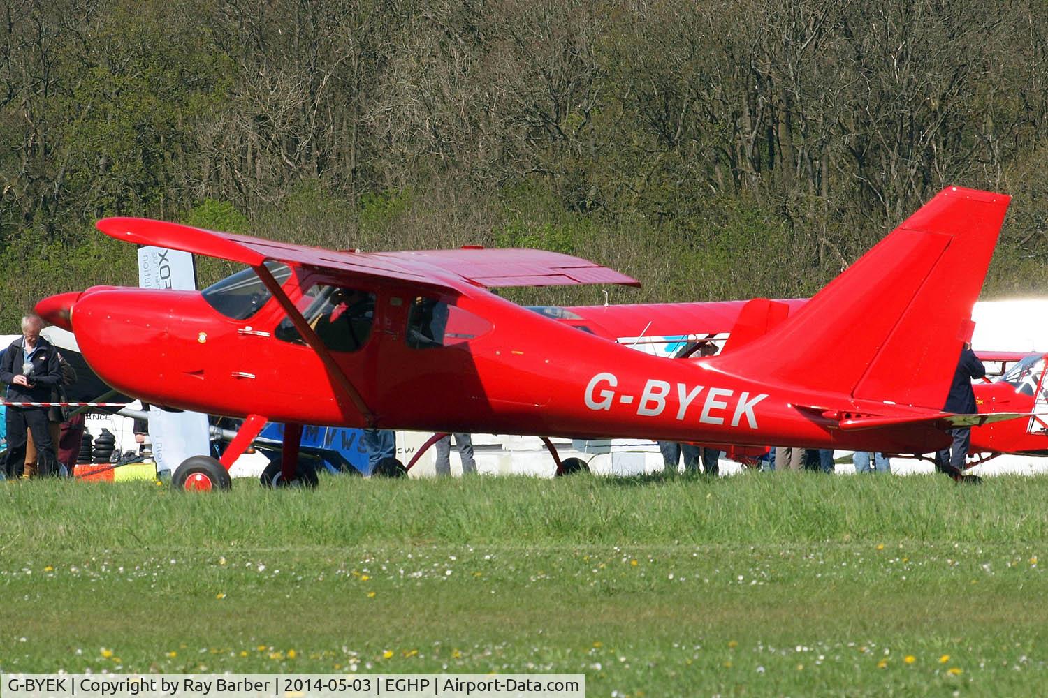G-BYEK, 2000 Stoddard-Hamilton GlaStar GS-1 C/N PFA 295-13087, Stoddard Hamilton Glastar [PFA 295-13087] Popham~G 03/05/2014
