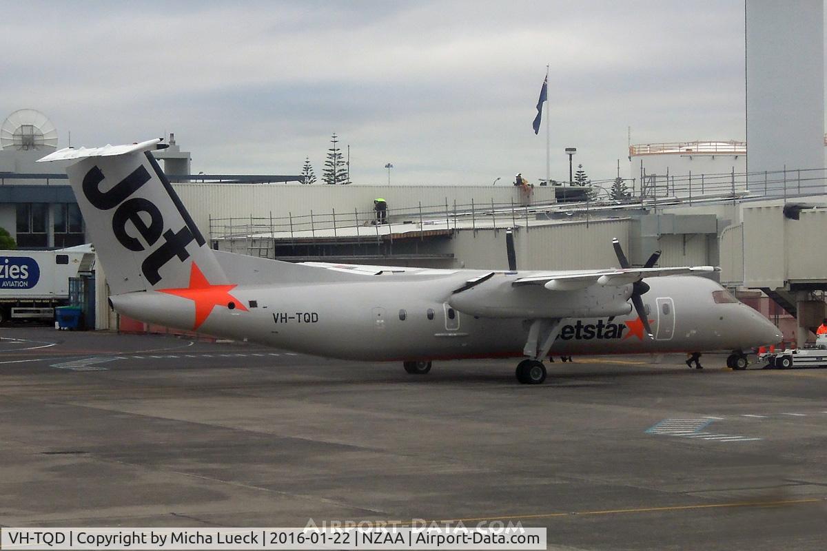 VH-TQD, 2004 De Havilland Canada DHC-8-315 Dash 8 C/N 598, Ex-Qantas Link, now serving domestic New Zealand routes for JQ