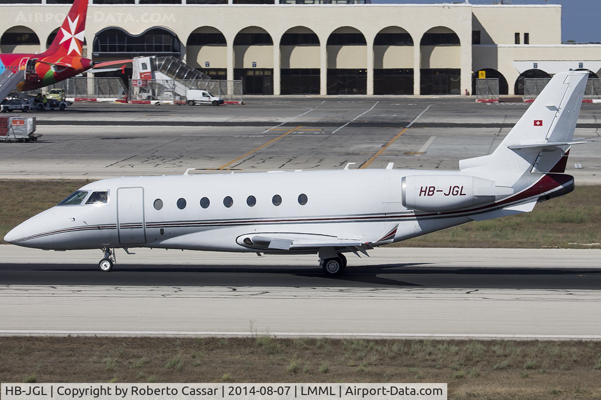 HB-JGL, 2008 Gulfstream Aerospace G200 C/N 193, Runway 31