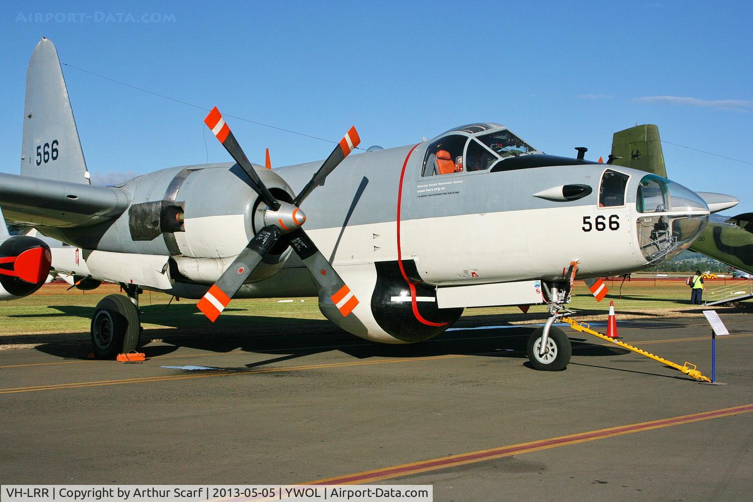 VH-LRR, 1960 Lockheed P2V-7 Neptune Neptune C/N 726-7183, VH-LRR Albion Park NSW 2013 - Wings over Illawarra