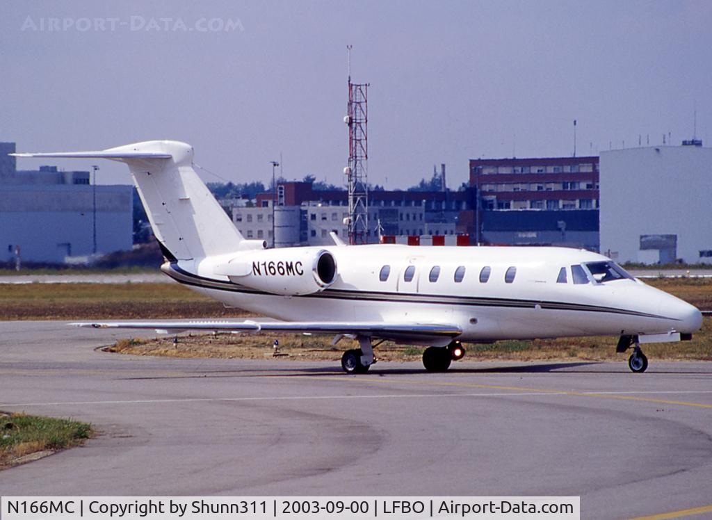 N166MC, 1982 Cessna 650 Citation III C/N 650-0003, Taxiing to the General Aviation area...