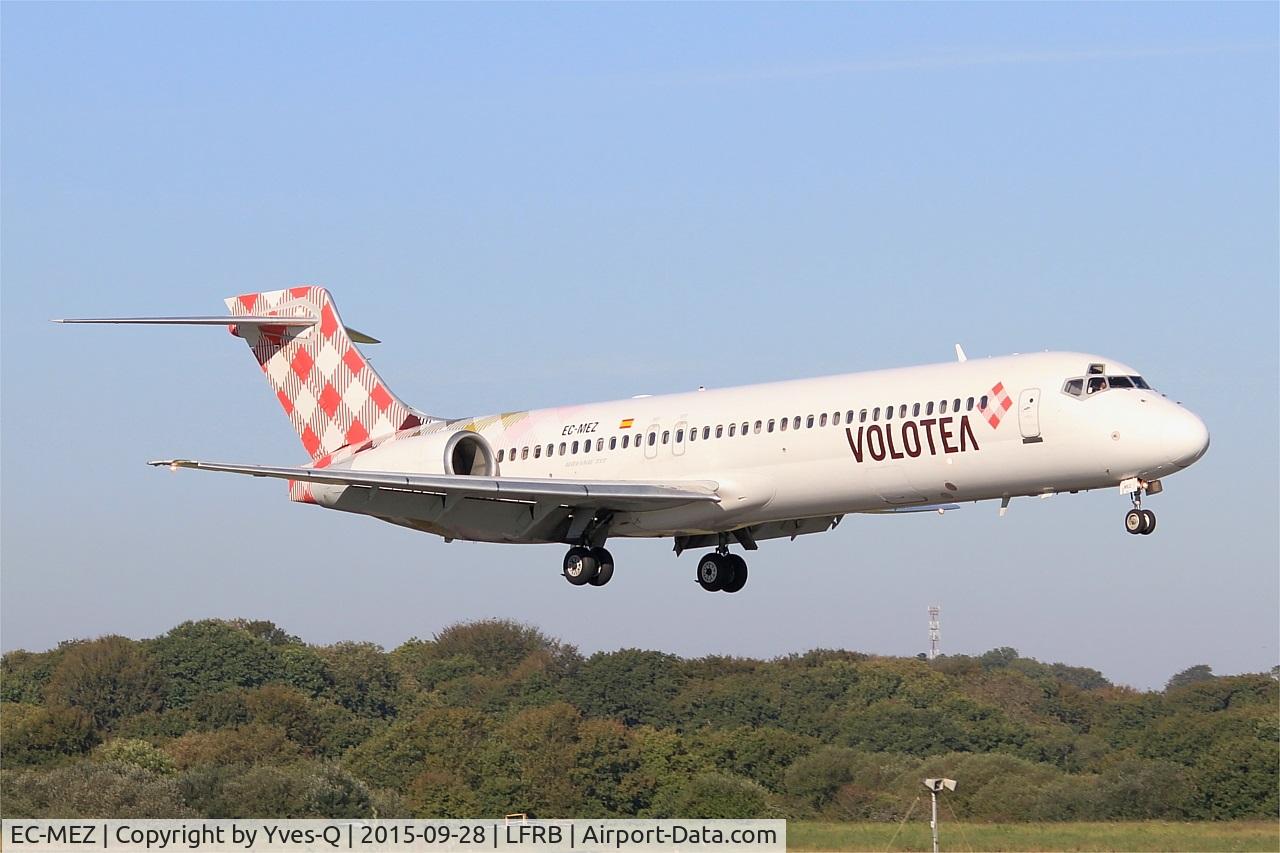 EC-MEZ, 2000 Boeing 717-2CM C/N 55059, Boeing 717-2CM, On final rwy 07R, Brest-Bretagne Airport (LFRB-BES)