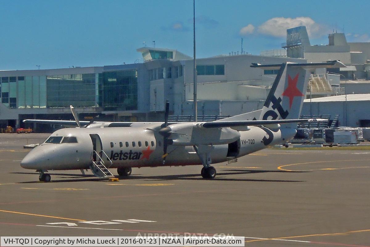 VH-TQD, 2004 De Havilland Canada DHC-8-315 Dash 8 C/N 598, At Auckland