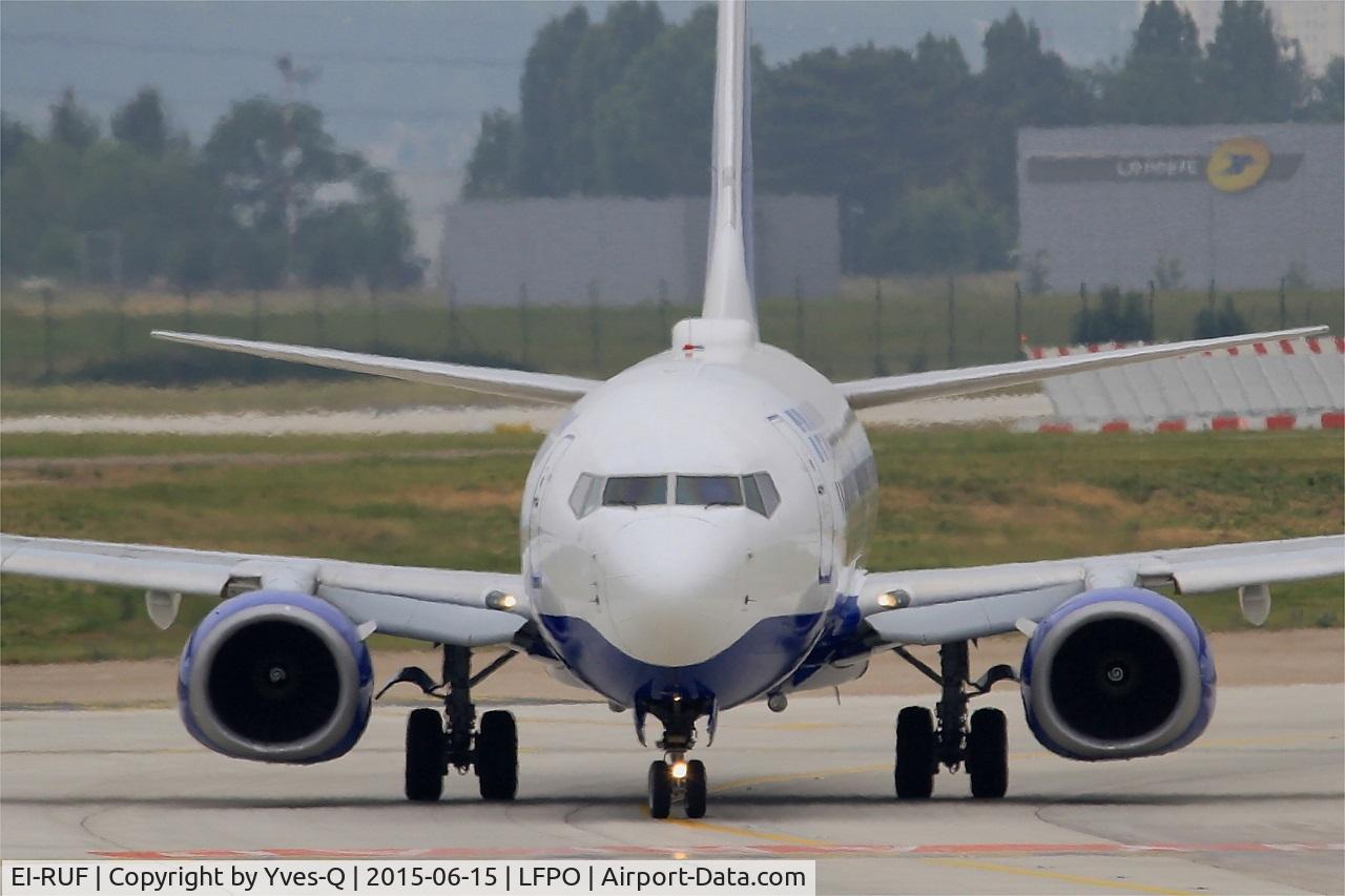 EI-RUF, 2000 Boeing 737-85P C/N 28536, Boeing 737-85P, Holding point rwy 08, Paris-Orly airport (LFPO-ORY)