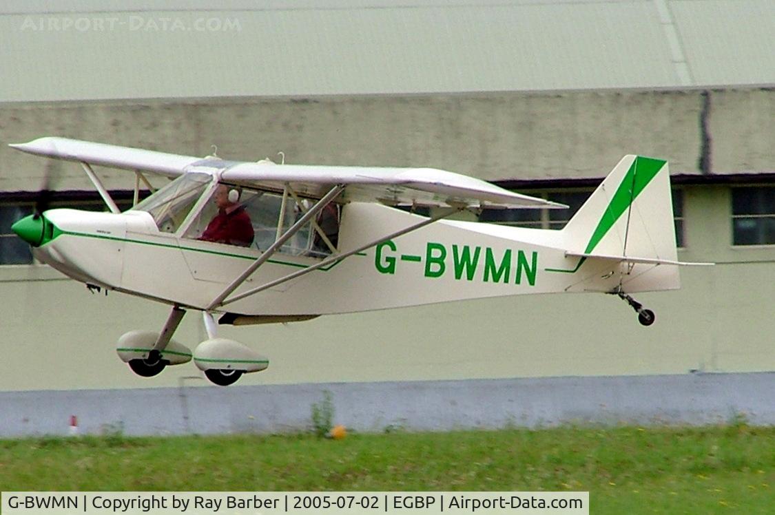 G-BWMN, 1996 Rans S-7 Courier C/N PFA 218-12446, Rans S.7 Courier [PFA 218-12446] Kemble~G 02/07/2005
