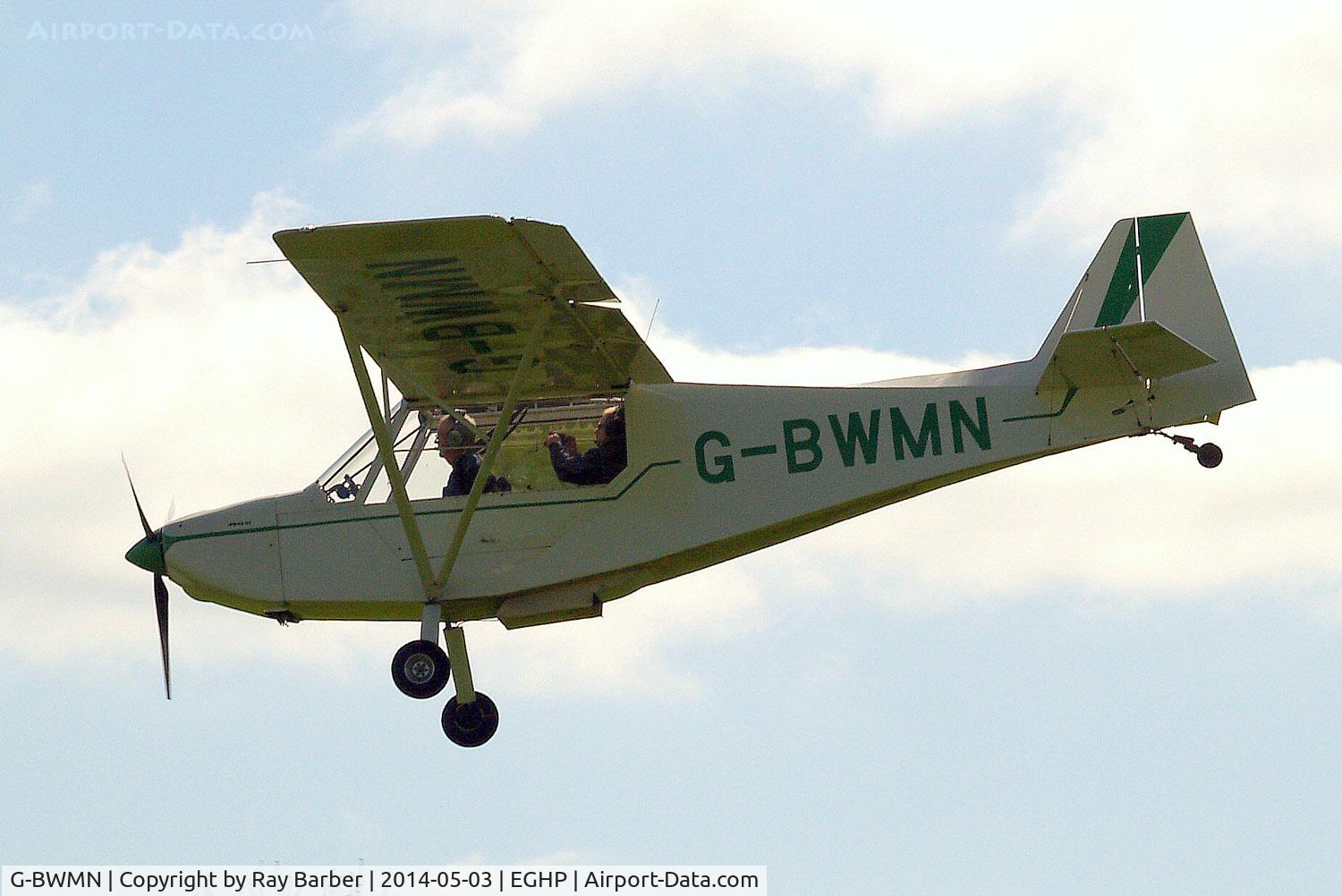 G-BWMN, 1996 Rans S-7 Courier C/N PFA 218-12446, Rans S.7 Courier [PFA 218-12446] Popham~G 03/05/2014