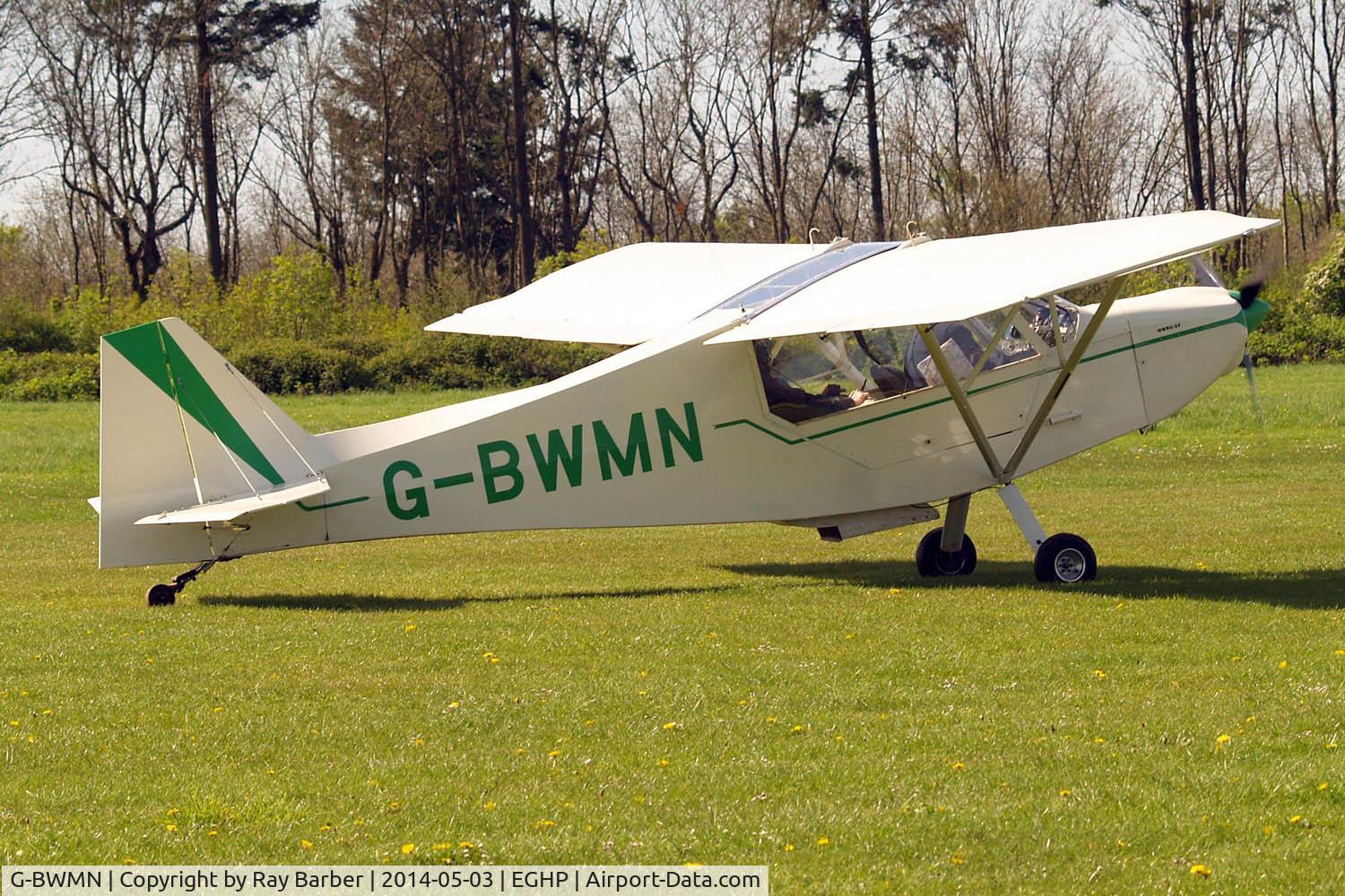 G-BWMN, 1996 Rans S-7 Courier C/N PFA 218-12446, Rans S.7 Courier [PFA 218-12446] Popham~G 03/05/2014