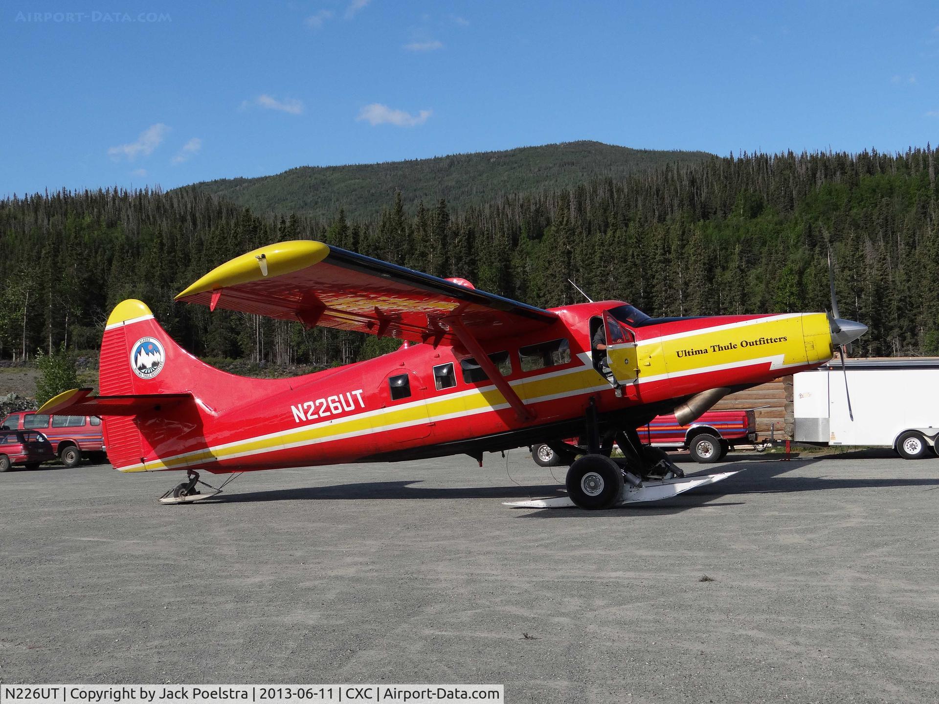 N226UT, 1957 De Havilland Canada DHC-3 Otter C/N 226, Turbo Otter of Ultima Thule Outfitters at Chitina airport AK