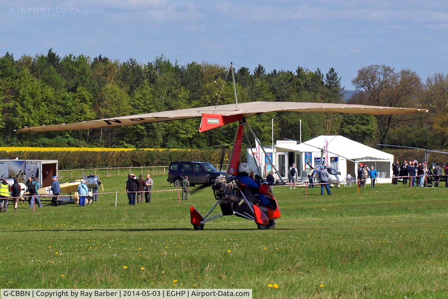 G-CBBN, 2001 Pegasus Quantum 15-912 C/N 7844, Solar Wing Pegasus Quantum 15-912 [7844] Popham~G 03/05/2014