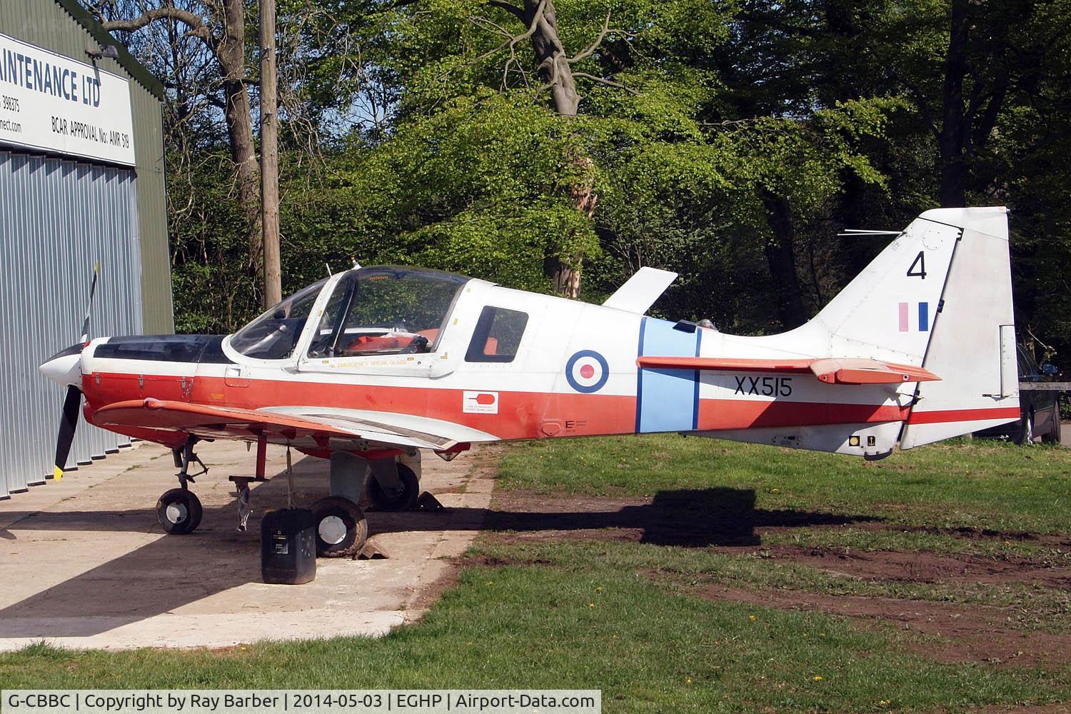 G-CBBC, 1973 Scottish Aviation Bulldog T.1 C/N BH120/201, Scottish Aviation SA.120 Bulldog T.1 [BH120/201] Popham~G 03/05/2015