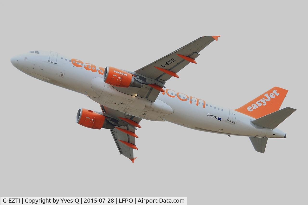 G-EZTI, 2009 Airbus A320-214 C/N 3975, Airbus A320-214, Take off rwy 24, Paris-Orly Airport (LFPO-ORY)