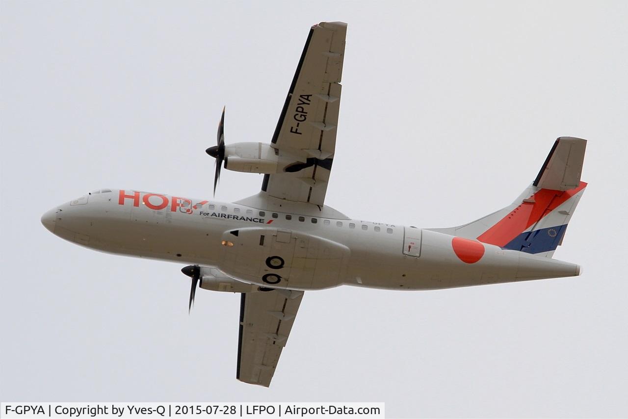 F-GPYA, 1995 ATR 42-500 C/N 457, ATR 42-500, Take off rwy 24, Paris-Orly Airport (LFPO-ORY)
