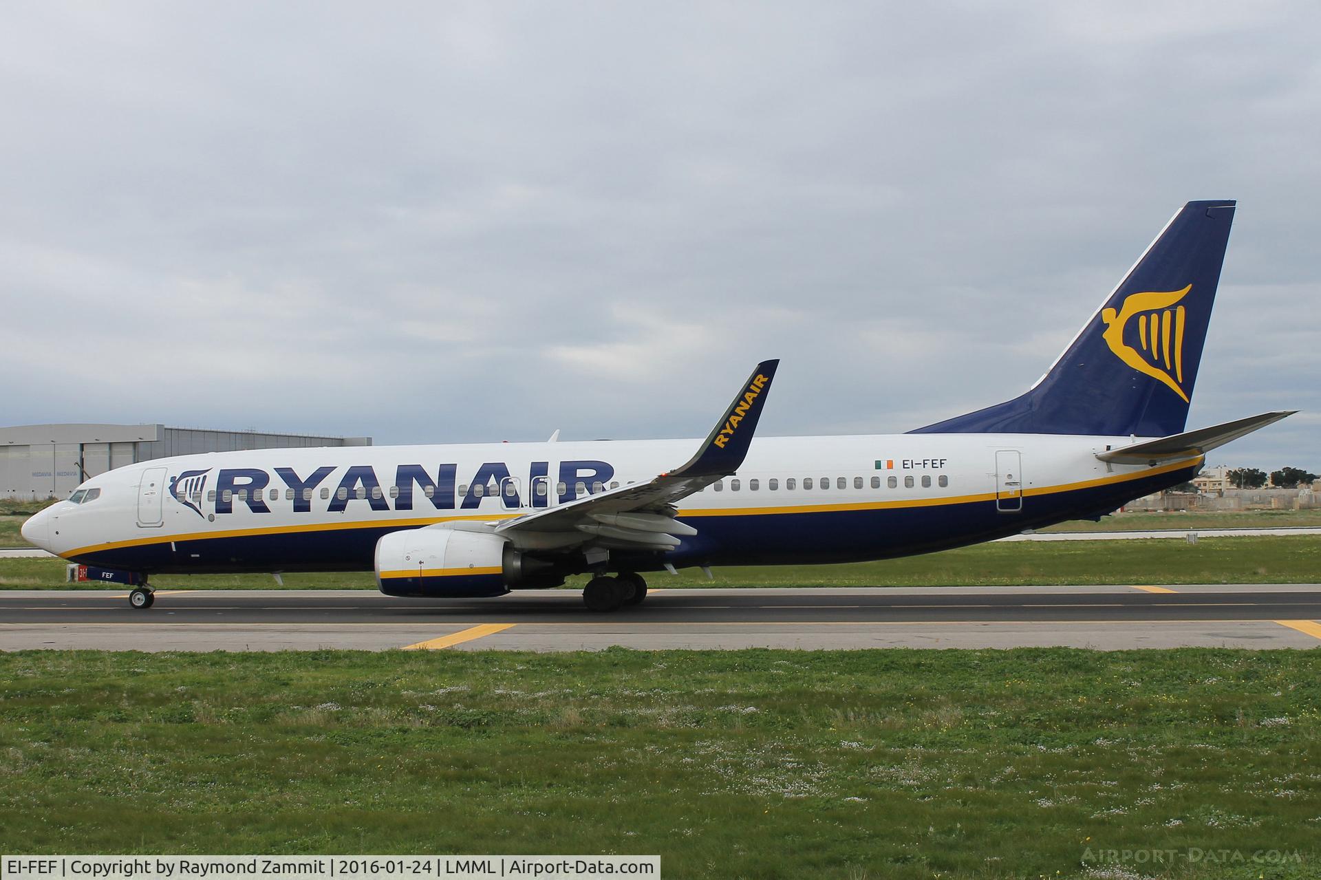 EI-FEF, 2014 Boeing 737-8AS C/N 44687, B737-800 EI-FEF Ryanair